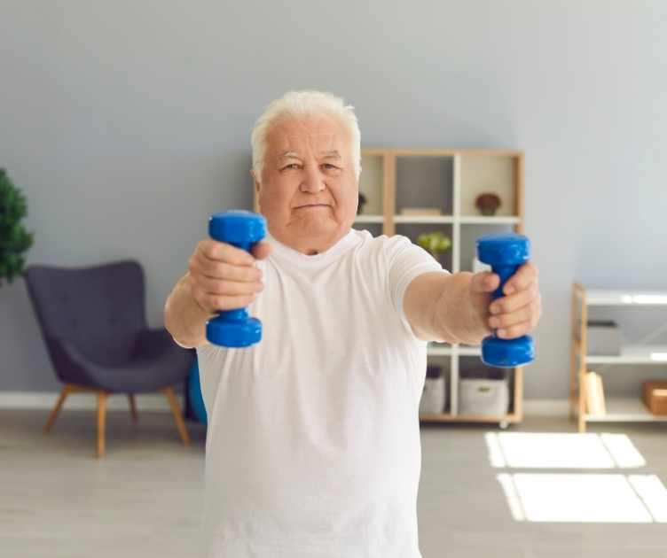 senior fitness exercises routines